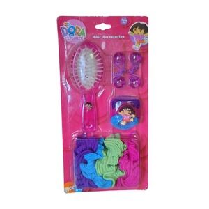 2005 Y2K Dora the Explorer vintage hair accessories set